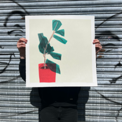 Clare Halifax Print Club London Screenprint