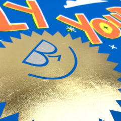 David Newton Print Club London Screenprint