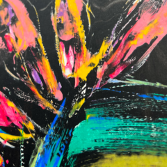 M.E. Ster Molnar Print Club London Screenprint