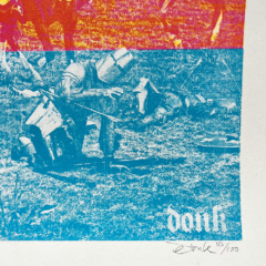 Donk Print Club London Screenprint