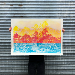 Donk Print Club London Screenprint