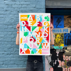 Redbellyboy Print Club London Screenprint