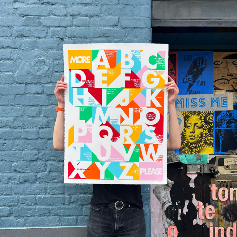 Redbellyboy Print Club London Screenprint