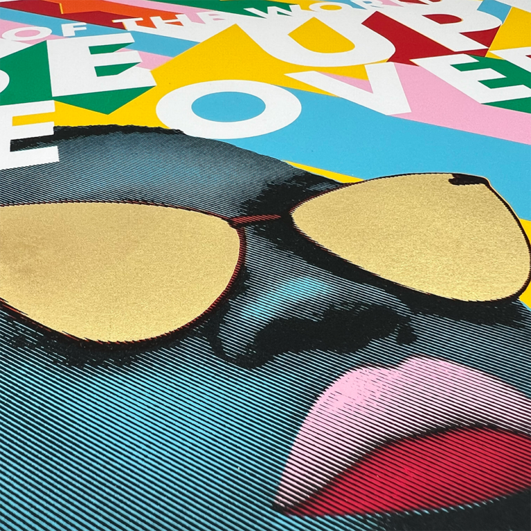 RedBellyBoy Print Club London Screenprint