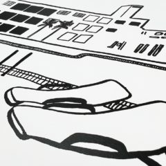 Charlotte Windsor Print Club London Screenprint