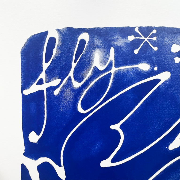 Caroline Tomlinson Print Club London Screnprint