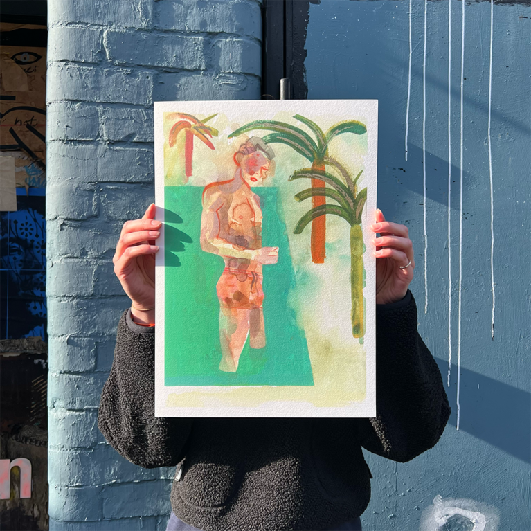 Gavin Dobson Print Club London Screenprint