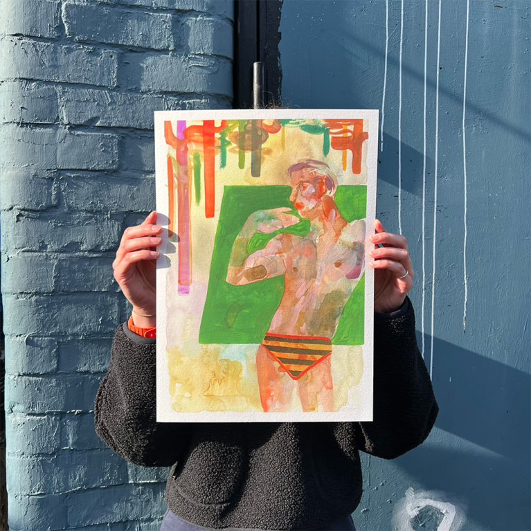 Gavin Dobson Print Club London Screenprint