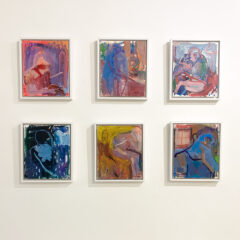 Gavin Dobson Print Club London Original Painting