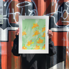 M.E. Ster-Molnar Print Club London Monoprint