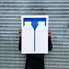 Gill Sheraton Print Club London Screenprint