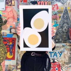 Gill Sheraton Print Club London Screenprint