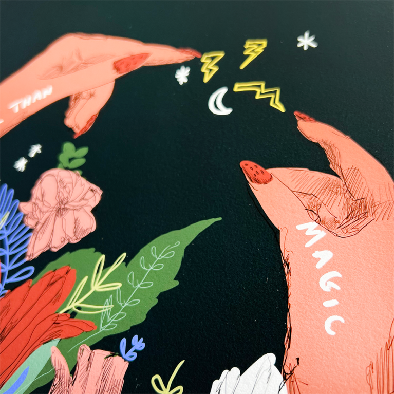 Hannah Gilson Print Club London Screenprint