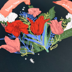 Hannah Gilson Print Club London Screenprint