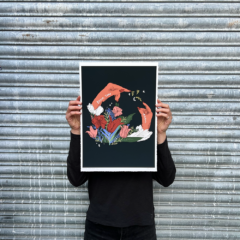 Hannah Gilson Print Club London Screenprint