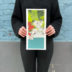 Clare Halifax Print Club London Screenprint