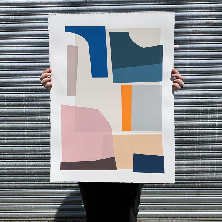 Jonathan Lawes Print Club London Screenprint