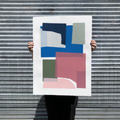 Jonathan Lawes Print Club London Screenprint