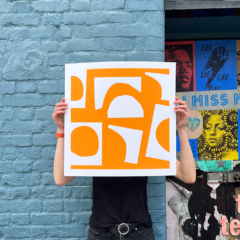 Jonathan Lawes Print Club London Screenprint