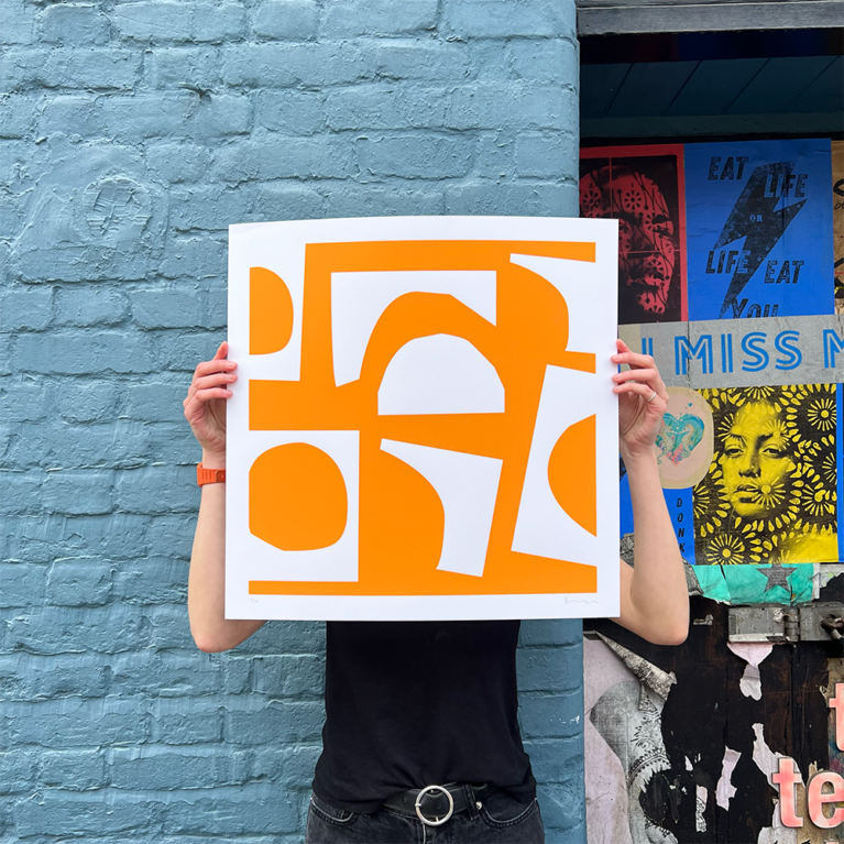 Jonathan Lawes Print Club London Screenprint