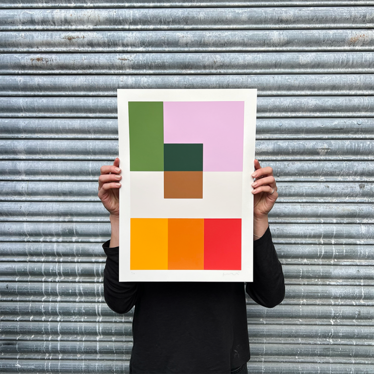 Jonathan Lawes Print Club London Screenprint