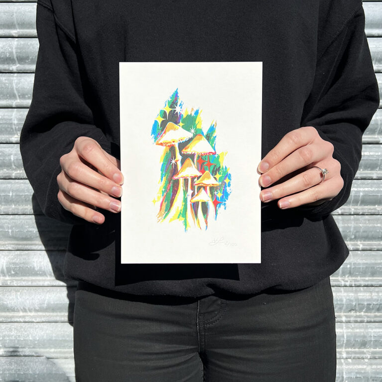 Kath Leone Print Club London Screenprint