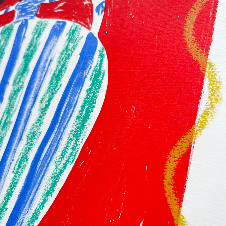 Rosie Harbottle Print Club London Screenprint