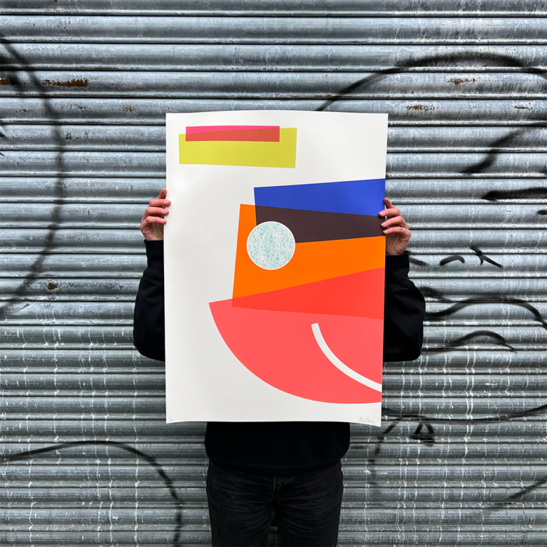 Josie Molloy Print Club London Screenprint