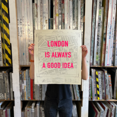 Dave Buonaguidi Print Club London Screenprint