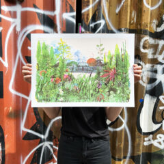 Lucille Clerc Print Club London Screenprint