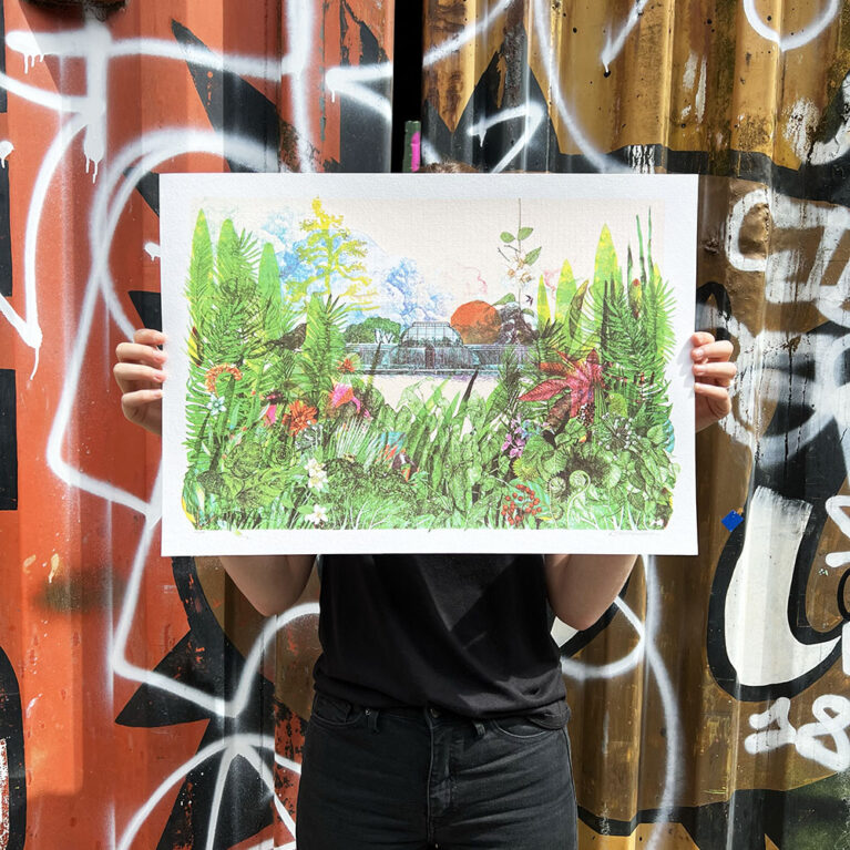 Lucille Clerc Print Club London Screenprint