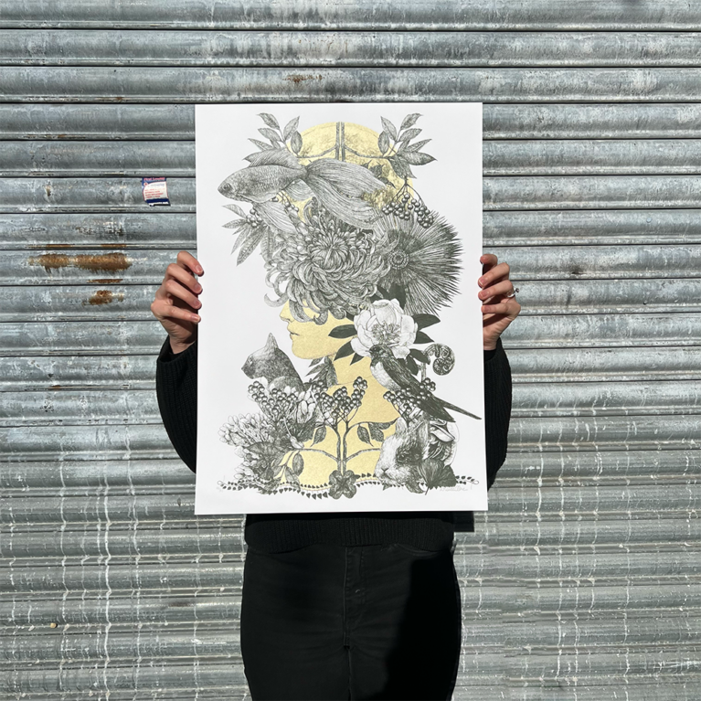 Lucille Clerc Print Club London Screenprint