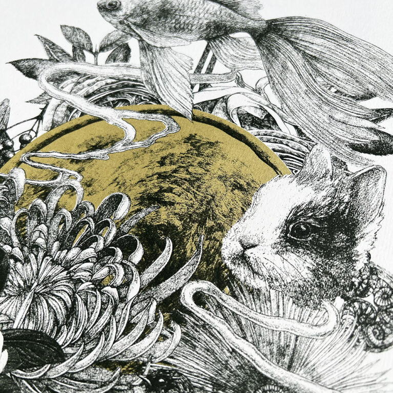 Lucille Clerc Print Club London Screenprint