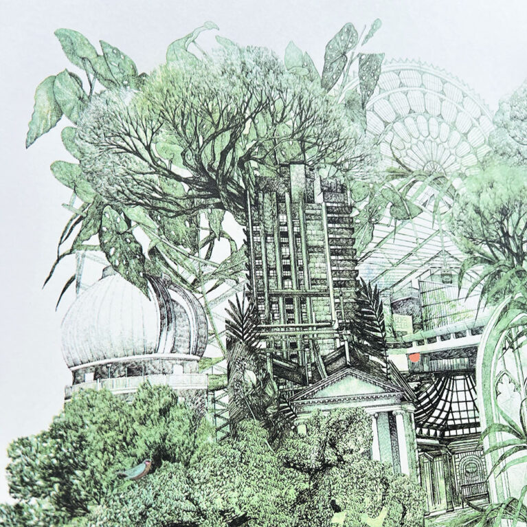 Lucille Clerc Print Club London Screenprint