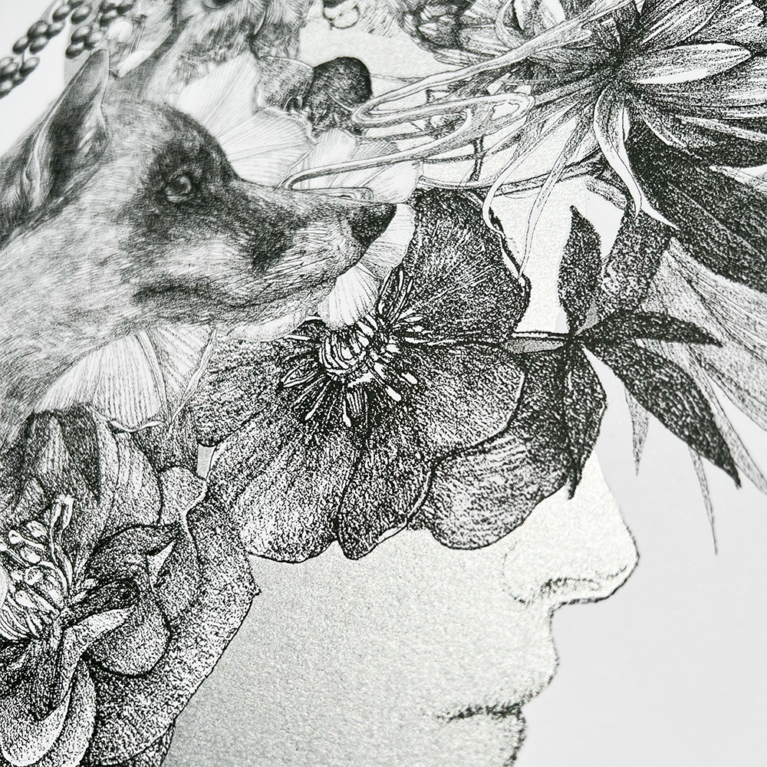 Lucille Clerc Print Club London Screenprint