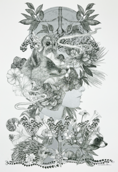 Lucille Clerc Print Club London Screenprint