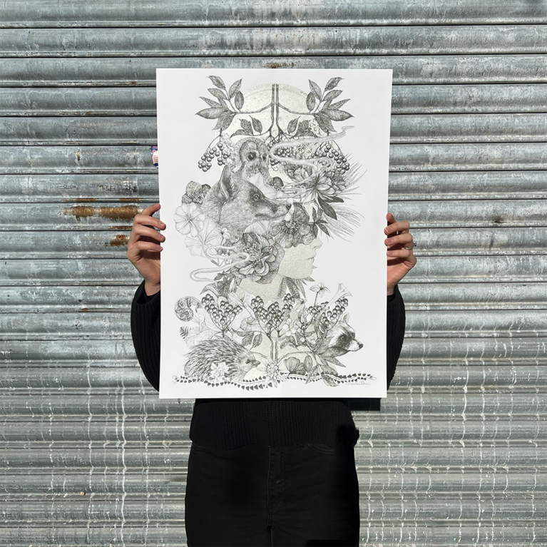 Lucille Clerc Print Club London Screenprint