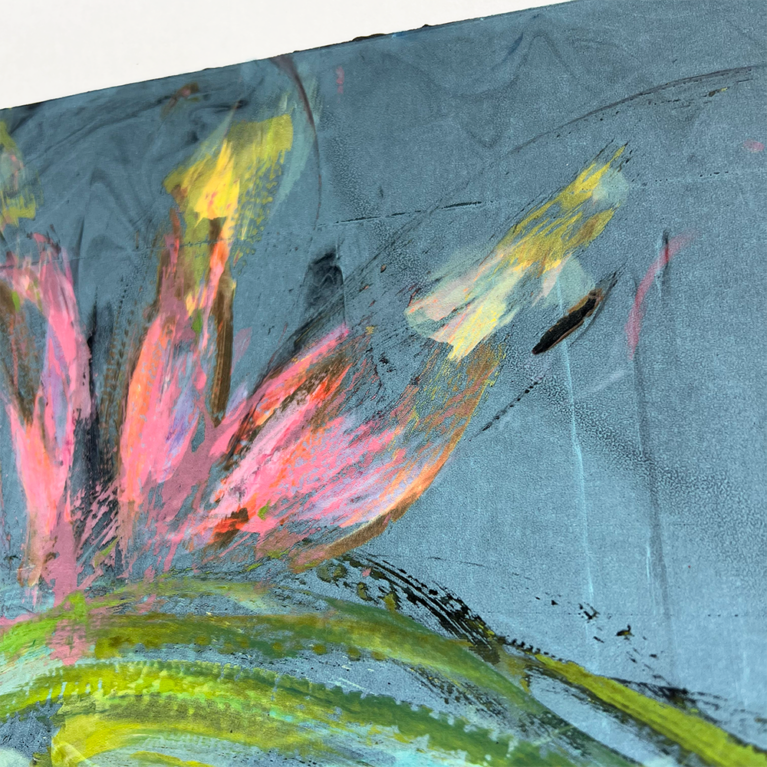 M.E. Ster Molnar Print Club London Screenprint