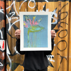 M.E. Ster Molnar Print Club London Screenprint