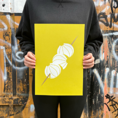 Gill Sheraton Print Club London Screenprint