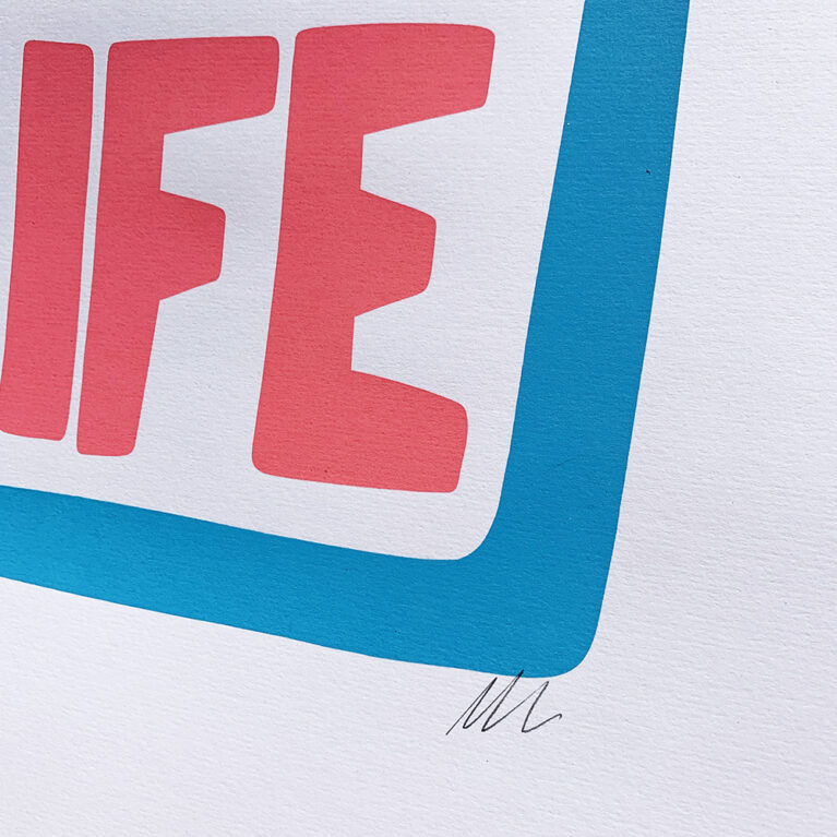 Matt Munday Print Club London Screenprint