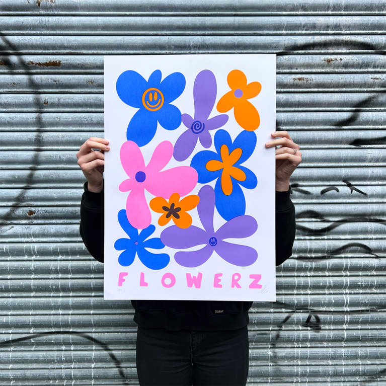 Matt Munday Print Club London Screenprint