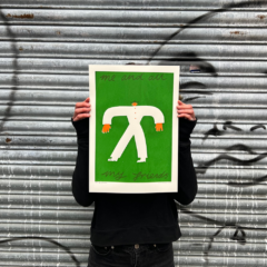 Max Machen Print Club London Screenprint