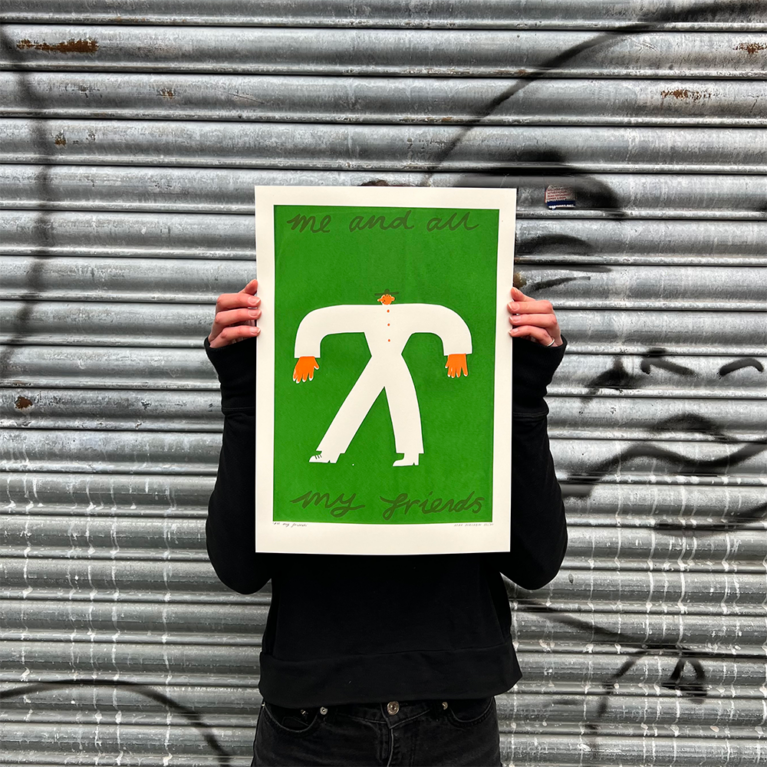 Max Machen Print Club London Screenprint