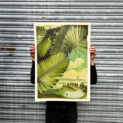 Maxine Gregson Print Club London Screenprint