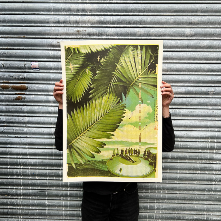 Maxine Gregson Print Club London Screenprint