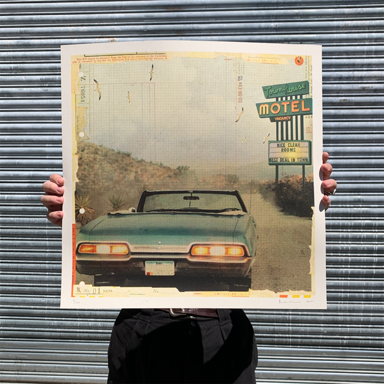 Maxine Gregson Print Club London Screenprint