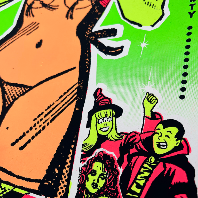 Ben Rider Print Club London Screenprint