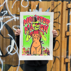 Ben Rider Print Club London Screenprint