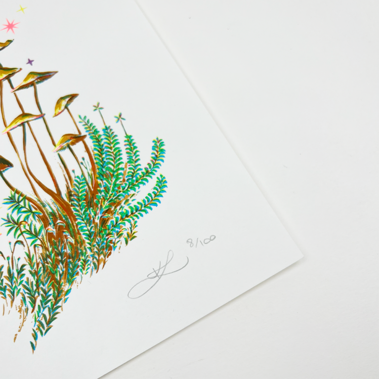 Kath Leone Print Club London Screenprint